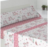 juego de sábanas Unicornios