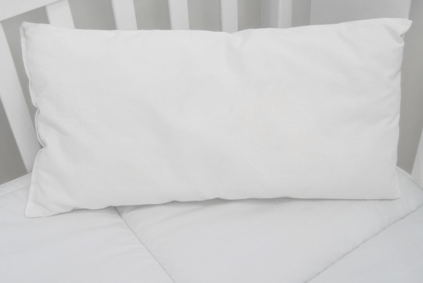 Acomoda Textil - Almohada Cuna para Bebé 40x25cm. Almohada Infantil con  Funda 100% Algodón, Desenfundable, Lavable y Transpirable